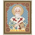 Схема для вышивания бисером АРТ СОЛО "Святой Лев Катанский" 
